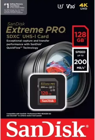 128 GB Memory Card (Sandisk)